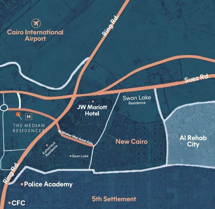 The Median Residences New-Cairo - 2